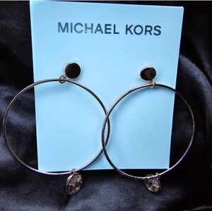 Michael Kors Gold Hoop Earrings